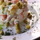 Russian Salad Olivier on a White Plate - VideoHive Item for Sale