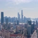 Shanghai City. Urban Lujiazui Skyline at Sunny Day. China. Aerial View - VideoHive Item for Sale