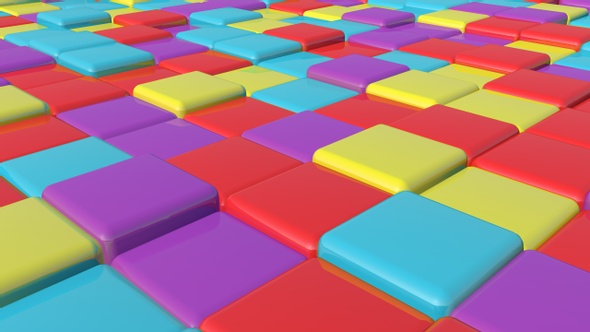 Colorful Blocks Background Version 3