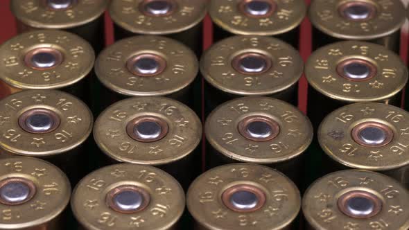 Set of Shabby Shotgun Shells, Stock Footage | VideoHive