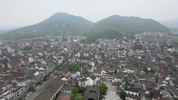 Aerial Tonglu City,China alt