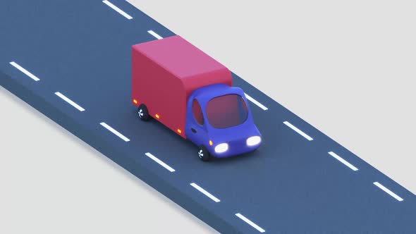 Delivery Truck Loop BG