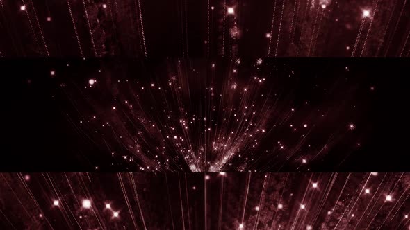 Red Particles Holiday Background alt