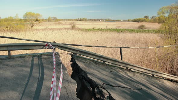 Damaged Concrete Bridge alt
