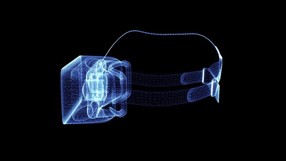 Hologram of VR Headset