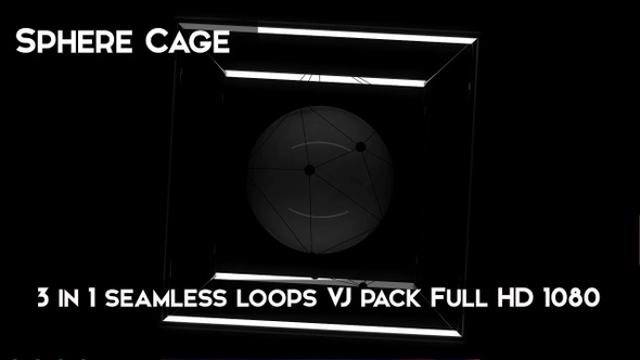 Sphere Cage VJ Loops