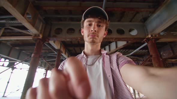 POV Man Using His Smart Phone To Make A Purchase alt