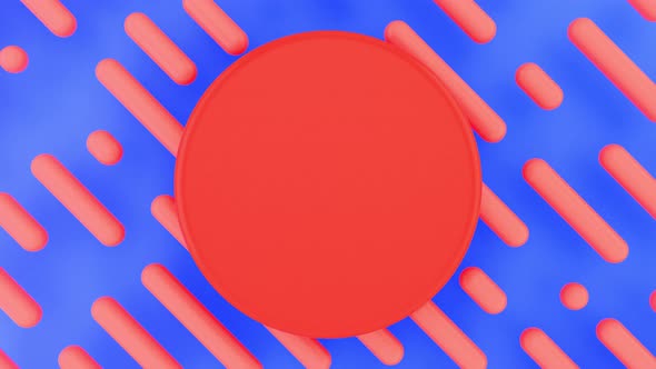 Geometric moving red shapes alt