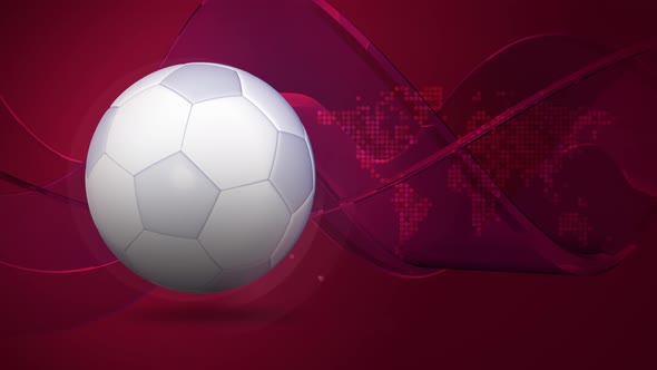 World Cup Soccer Background 4K