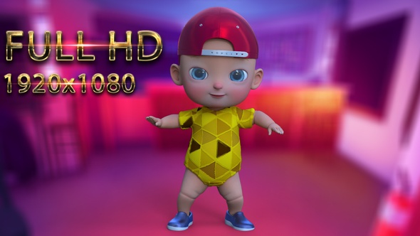 Cartoon Baby Dance V09 alt