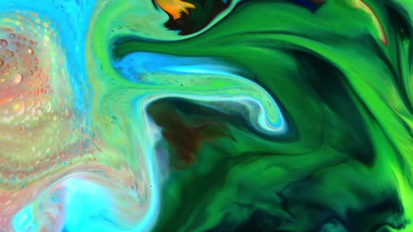Abstract Paint Spreads And Swirling Texture 84