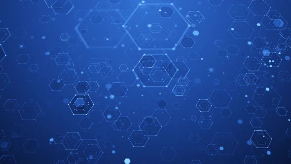 Hexagonal Technology Background 02 alt