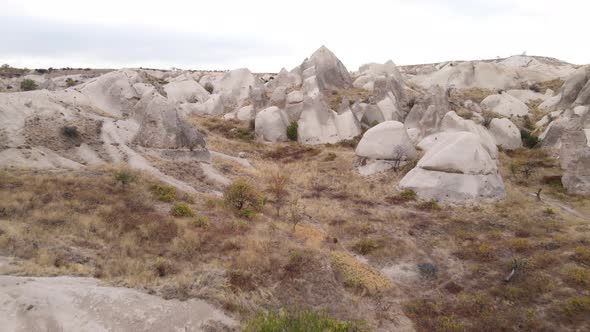 Aerial View Cappadocia Landscape alt
