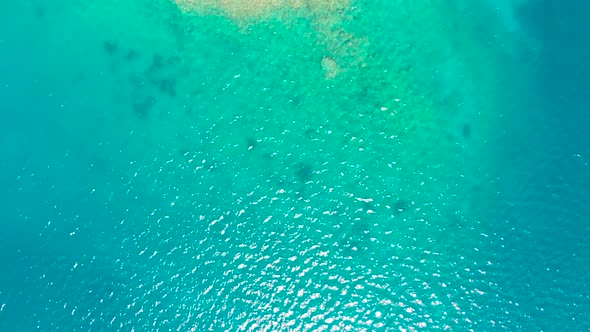 Uninhabited Virgin Island Created By Volcanic Activity. Wild Little Gull House. alt