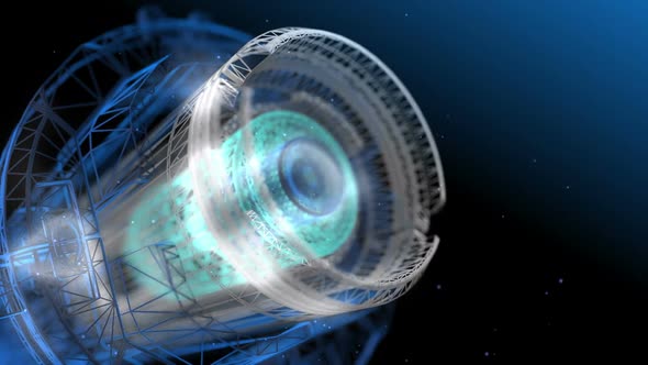 Generic stylized engine rotating alt