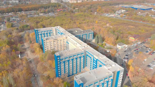 Facade Of Hospital Building alt