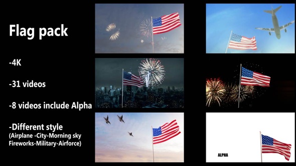 USA  Flag Pack alt