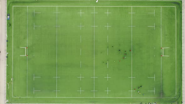 Rugby stadium aerial alt