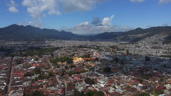 City San Cristobal De Las Casas in Chiapas Mexico alt