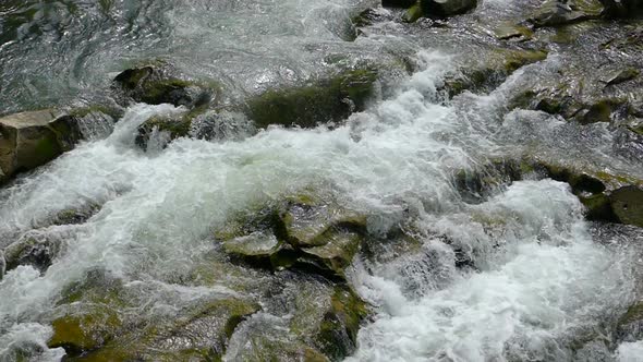 Beautiful Mountain River