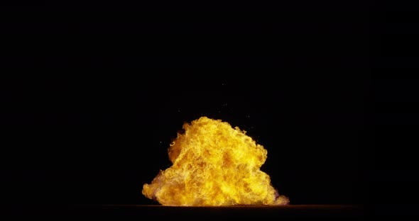 4K Explosion Sparks Splashing Special Effects Video 2 alt