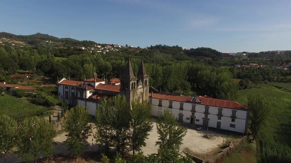 Medieval Monastery in Portugal alt