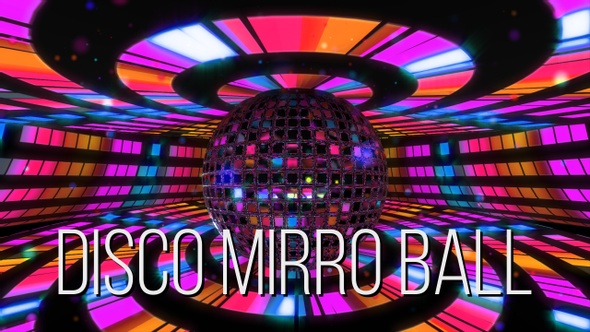 Disco Mirro Ball Stage