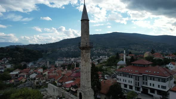 Travnik Castle Minaret alt