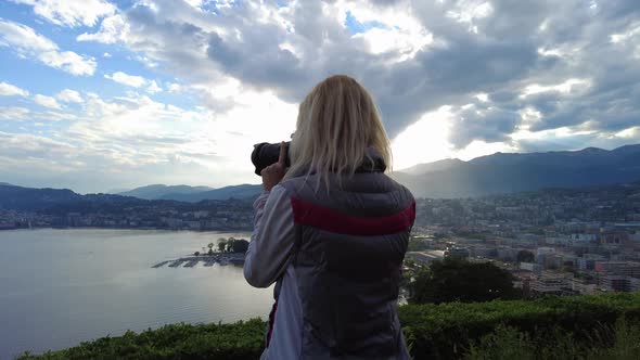 Photographer By Lugano Skyline alt