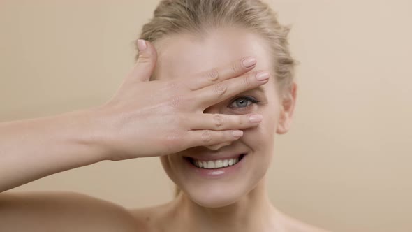 Face Of Stylish Young Model With Beautiful Skin alt