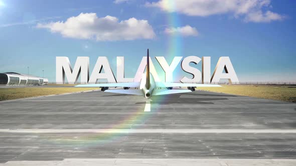 Commercial Airplane Landing Country   Malaysia