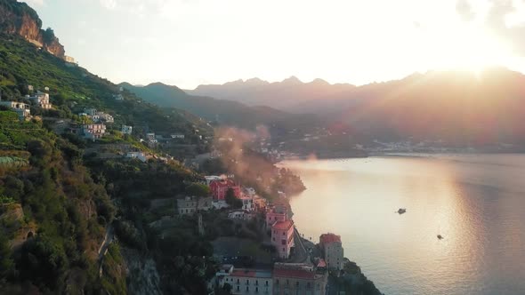Atrani Haze by Dawn, Amalfi Coast alt