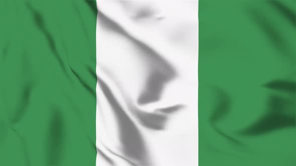 4K Nigeria Flag - Loopable alt