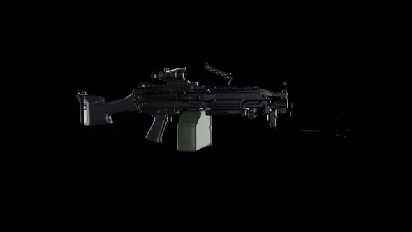 M249 Para Light Machine Gun Transforming alt