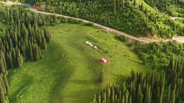 Duku Road mountains landscape alt