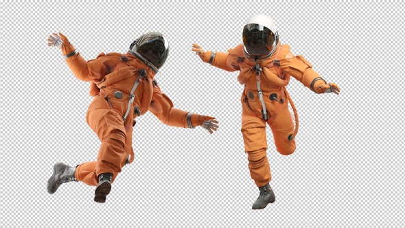 Astronaut Falling