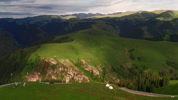 Duku Road mountains landscape alt
