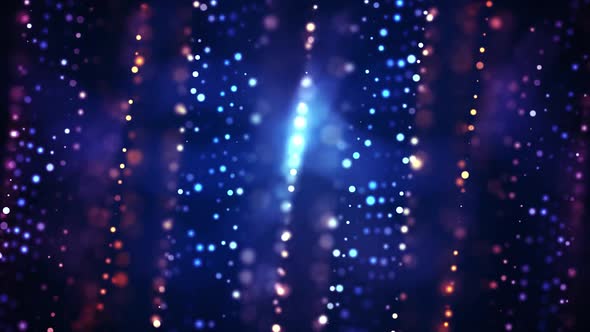 Colorful Particles Fantasy Motion Graphics Background alt