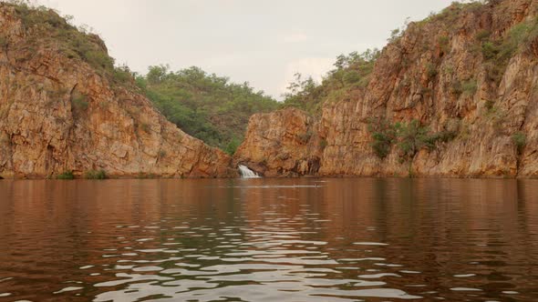 Sunset View of Edith Falls Near Katherine alt
