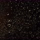 Macro Raindrops On Glass At Night Slider Shot - VideoHive Item for Sale