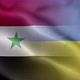 Ukraine Syria Flag Loop Background 4K - VideoHive Item for Sale