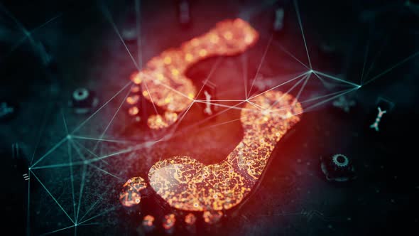 Digital Human Footprint Artificial Intelligence or Digital Signature alt