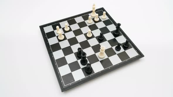 Chess Game Top View