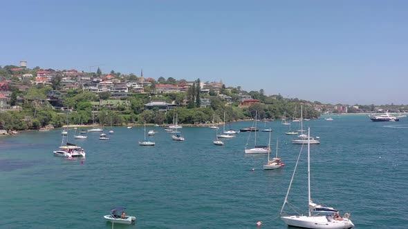 Milk Beach A Popular Swimming Spot in Sydney Harbour during the Summer alt