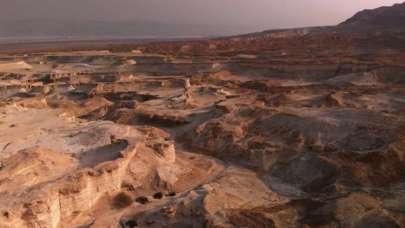 Sunset at Masada Judean Desert Israel alt