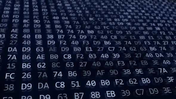 Hexadecimal Code Background alt