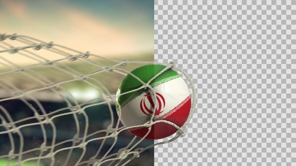 Soccer Ball Scoring Goal Day - Iran