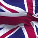 United Kingdom Waving Flag Background Looping - VideoHive Item for Sale