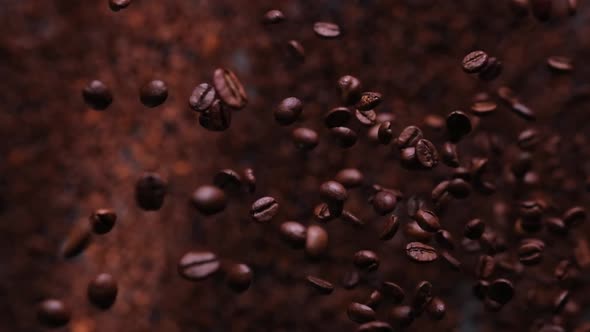 fresh roasted coffee beans fly super slow