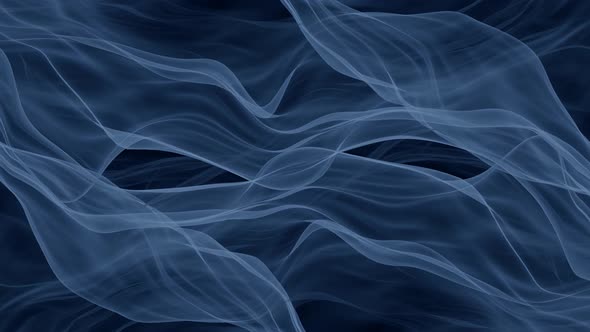 Cyan Ink Smoke Wave Effect alt